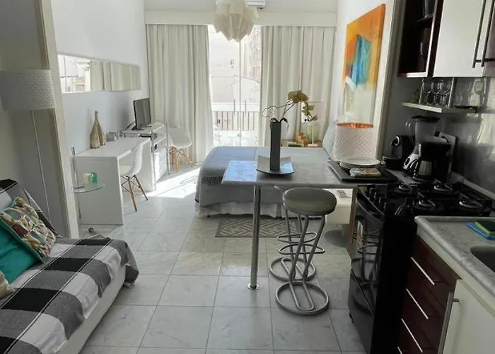 Copacabana: lounge lindo, confortável e com vista do mar Rio de Janeiro